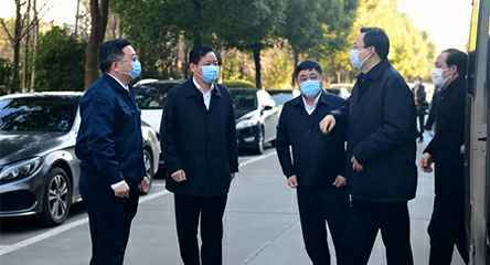 省委常委、苏州市委书记蓝绍敏来到YY易游(体育中国)官方网站调研